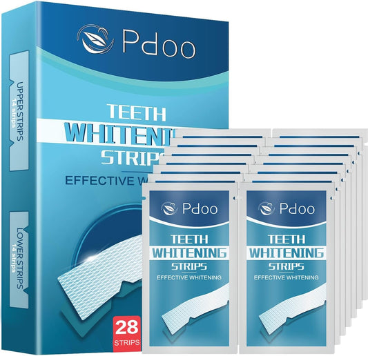 Teeth Whitening Strips for Sensitive Teeth 28 Count Whitener Strips