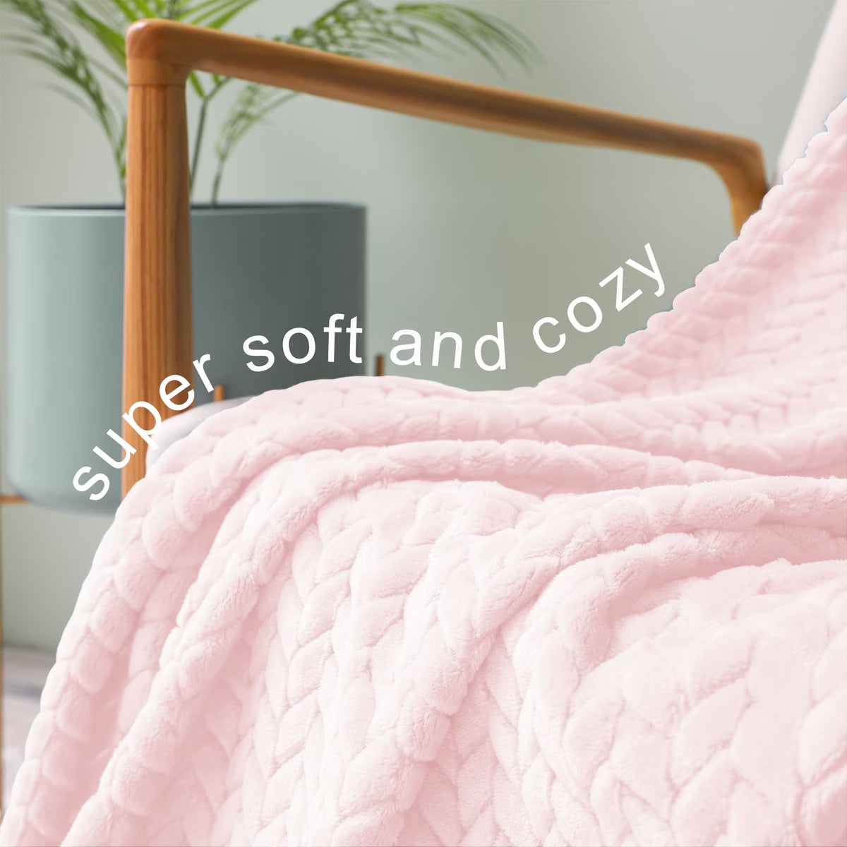 Plush Jacquard Throw