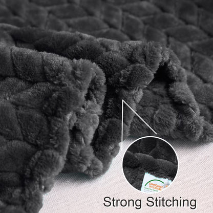 Plush Jacquard Throw