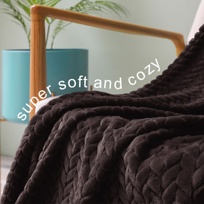 Plush Jacquard Throw