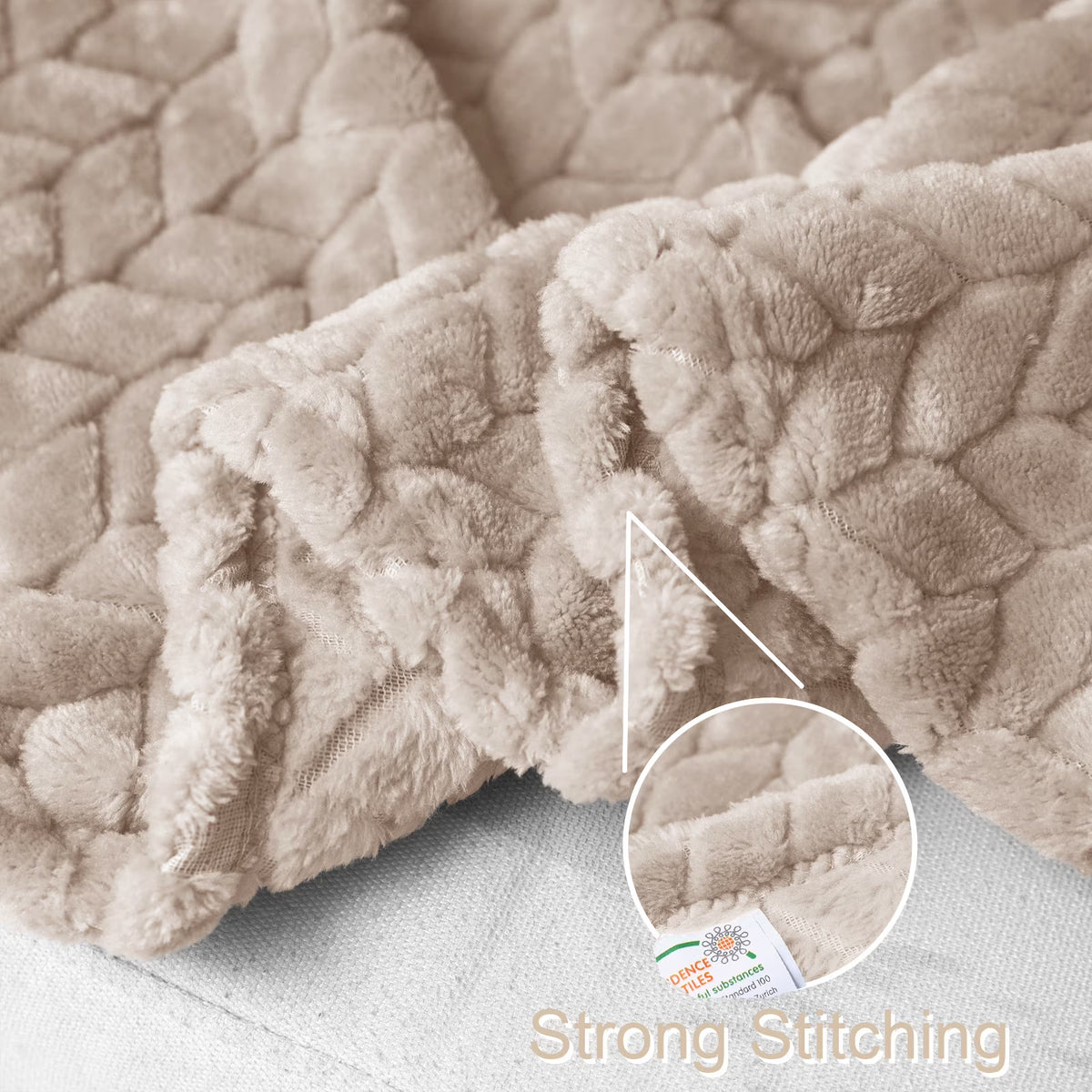 Plush Jacquard Throw