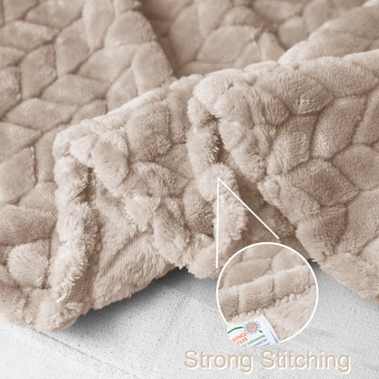 Plush Jacquard Throw